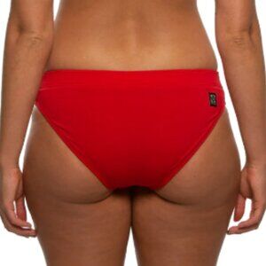 BUNDLE Jolyn red Lifeguard Bikini bottoms AND Mara Top.